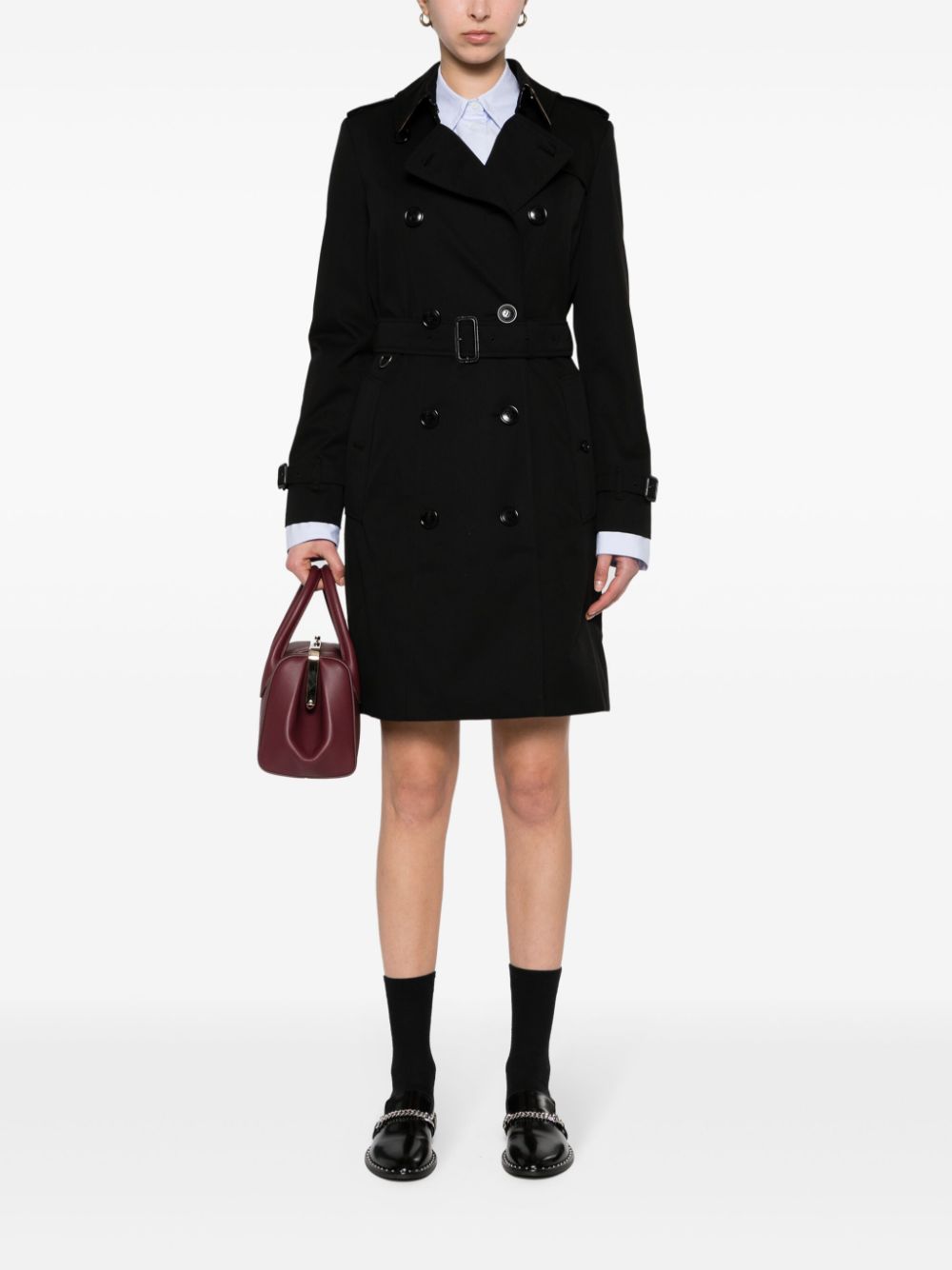 Burberry Coats Black image 3