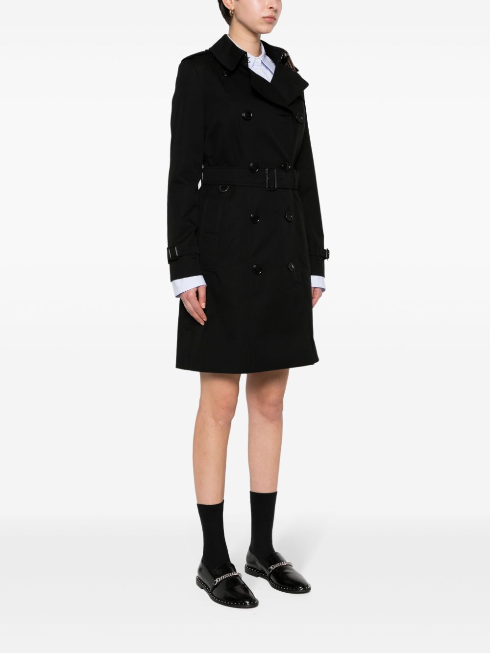 Burberry Coats Black image 4