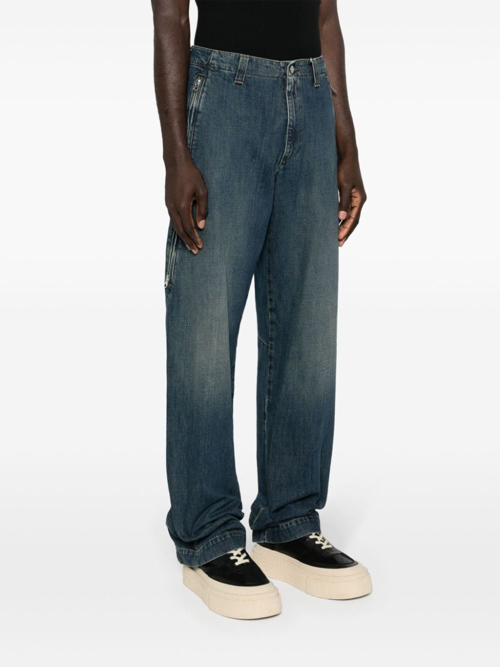 MM6 Maison Margiela Jeans Blue image 4