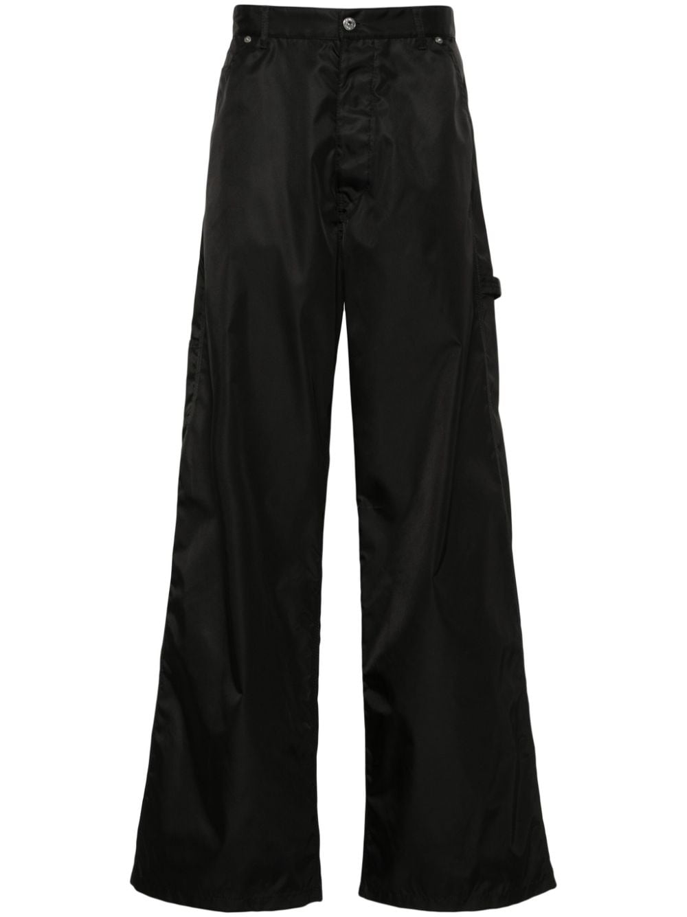 Off White Trousers Black image 0