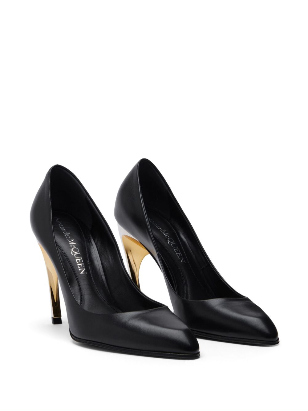 Alexander McQueen With Heel Black image 2