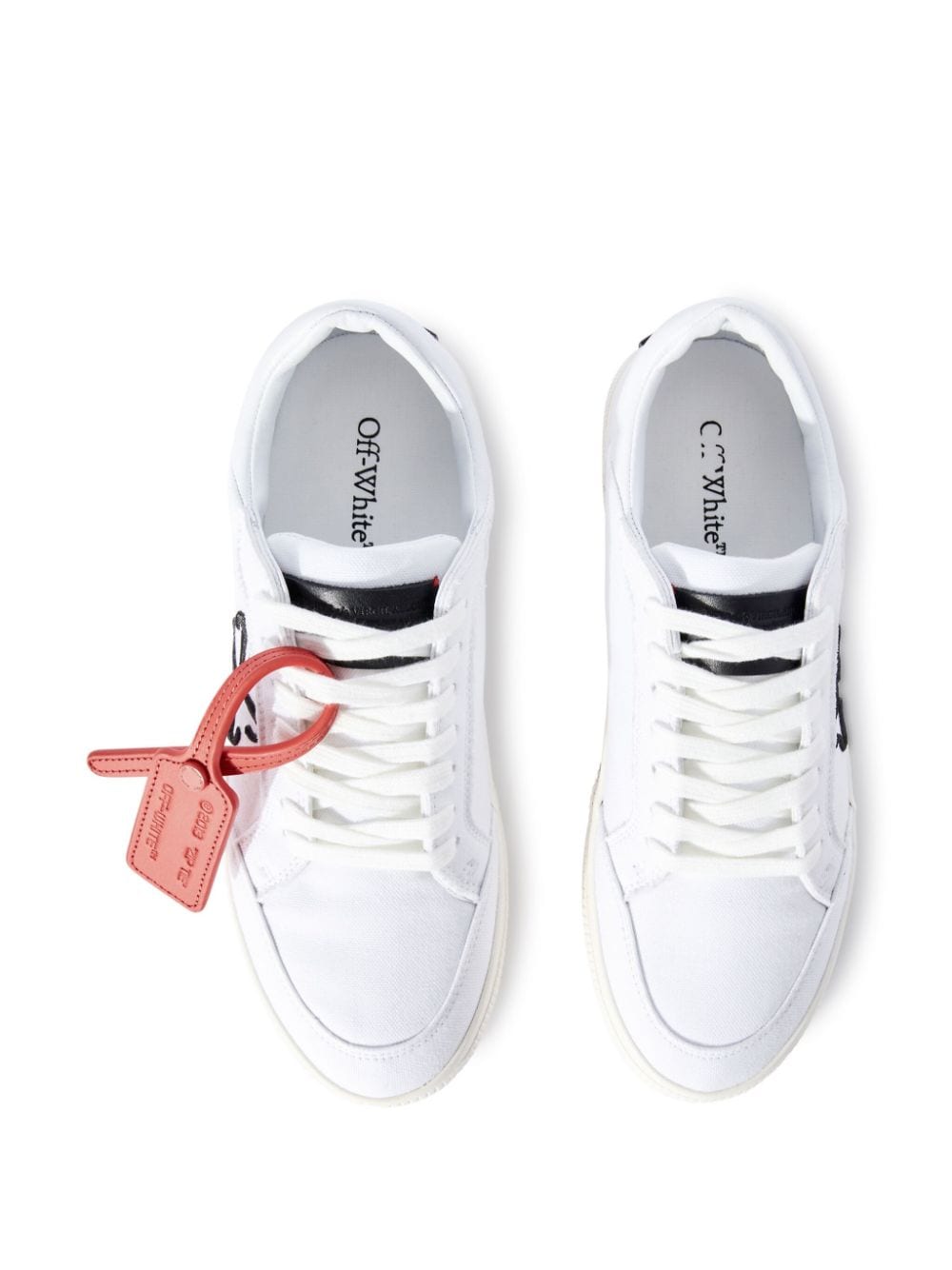 Off-White Low Top Sneakers in White image 1