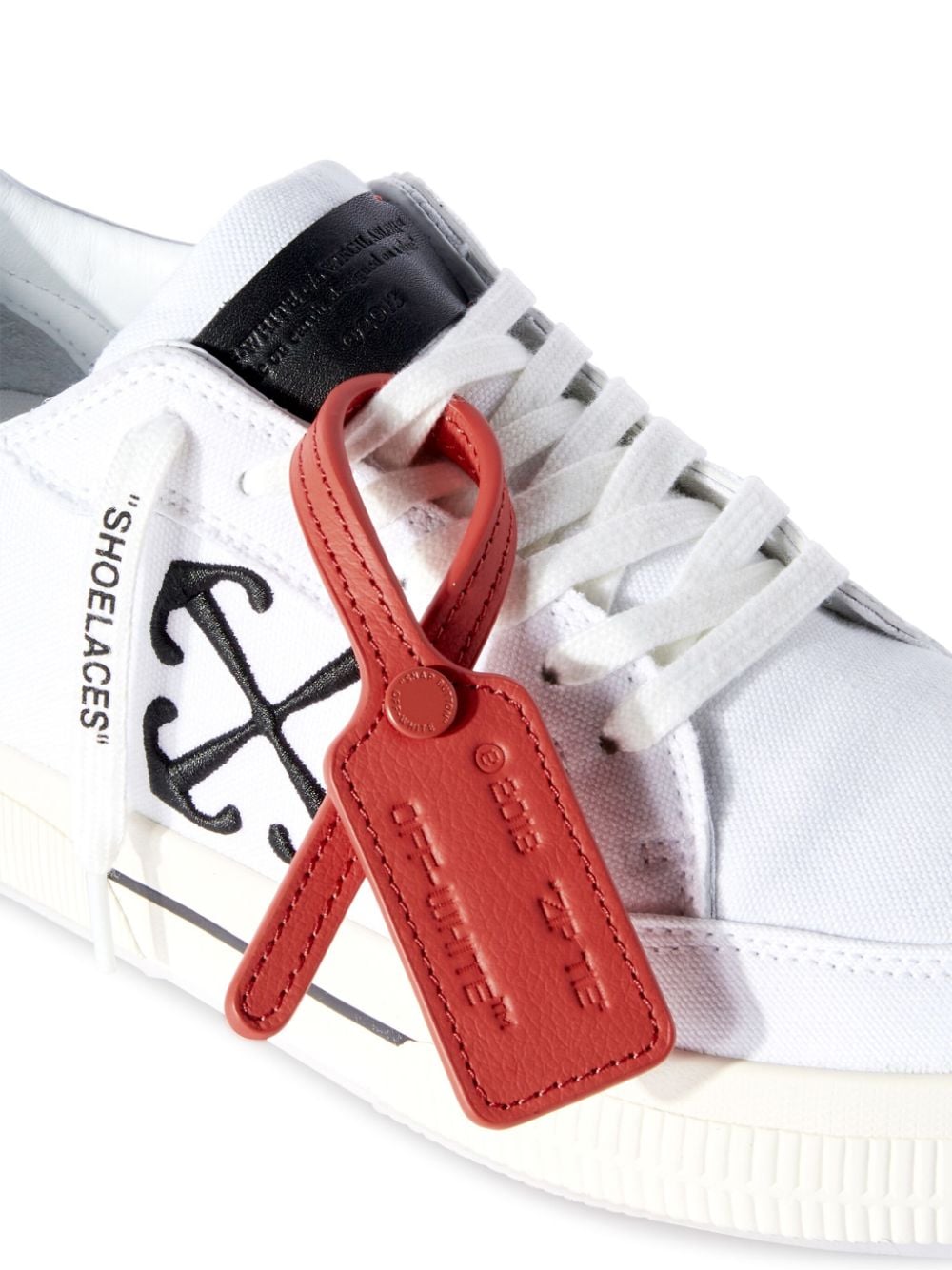 Off-White Low Top Sneakers in White image 2