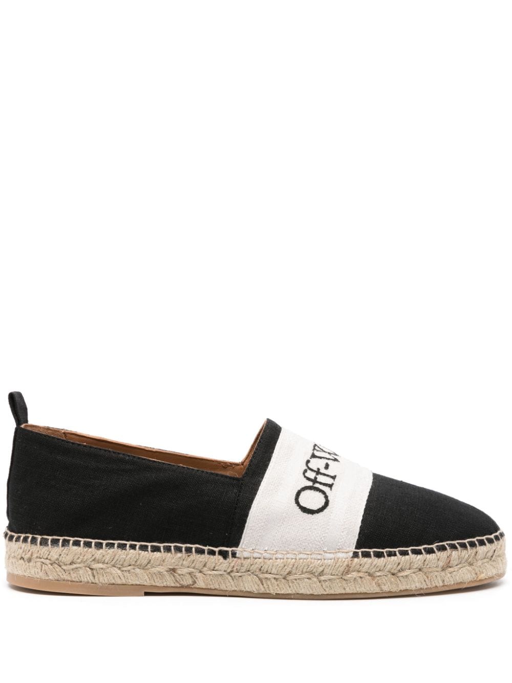 Off White Flat shoes Black image 0