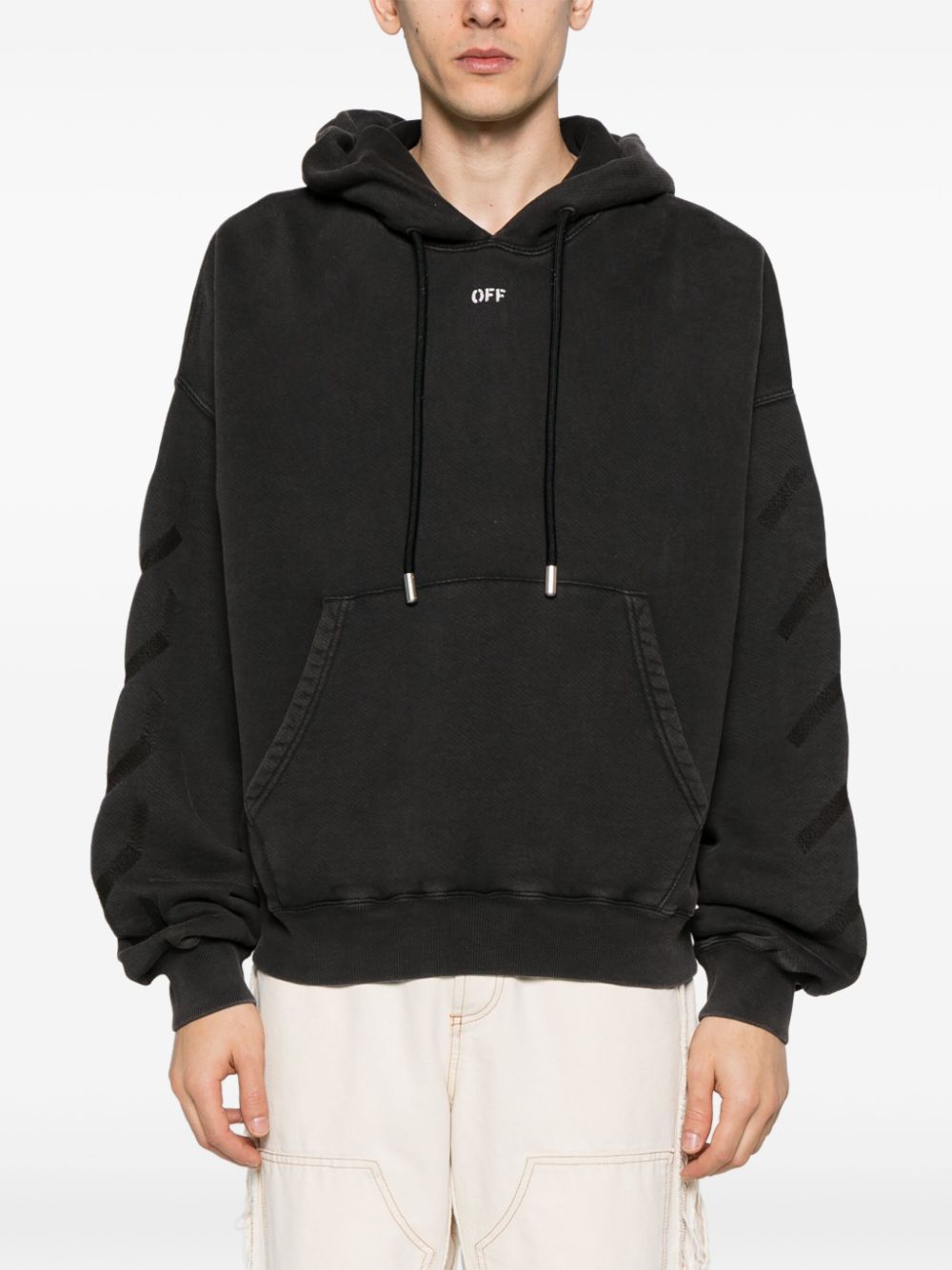 Off White Sweaters Black image 1