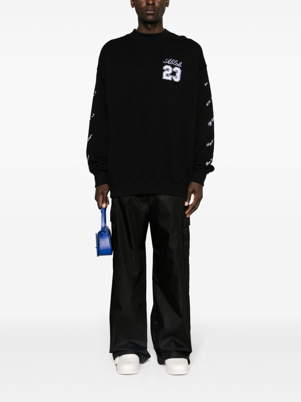 Off White Sweaters Black image 3