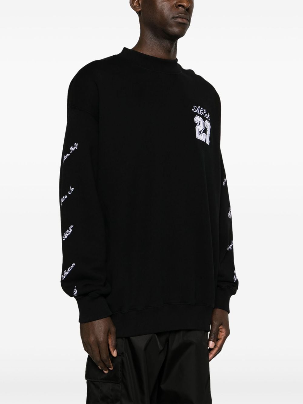 Off White Sweaters Black image 4