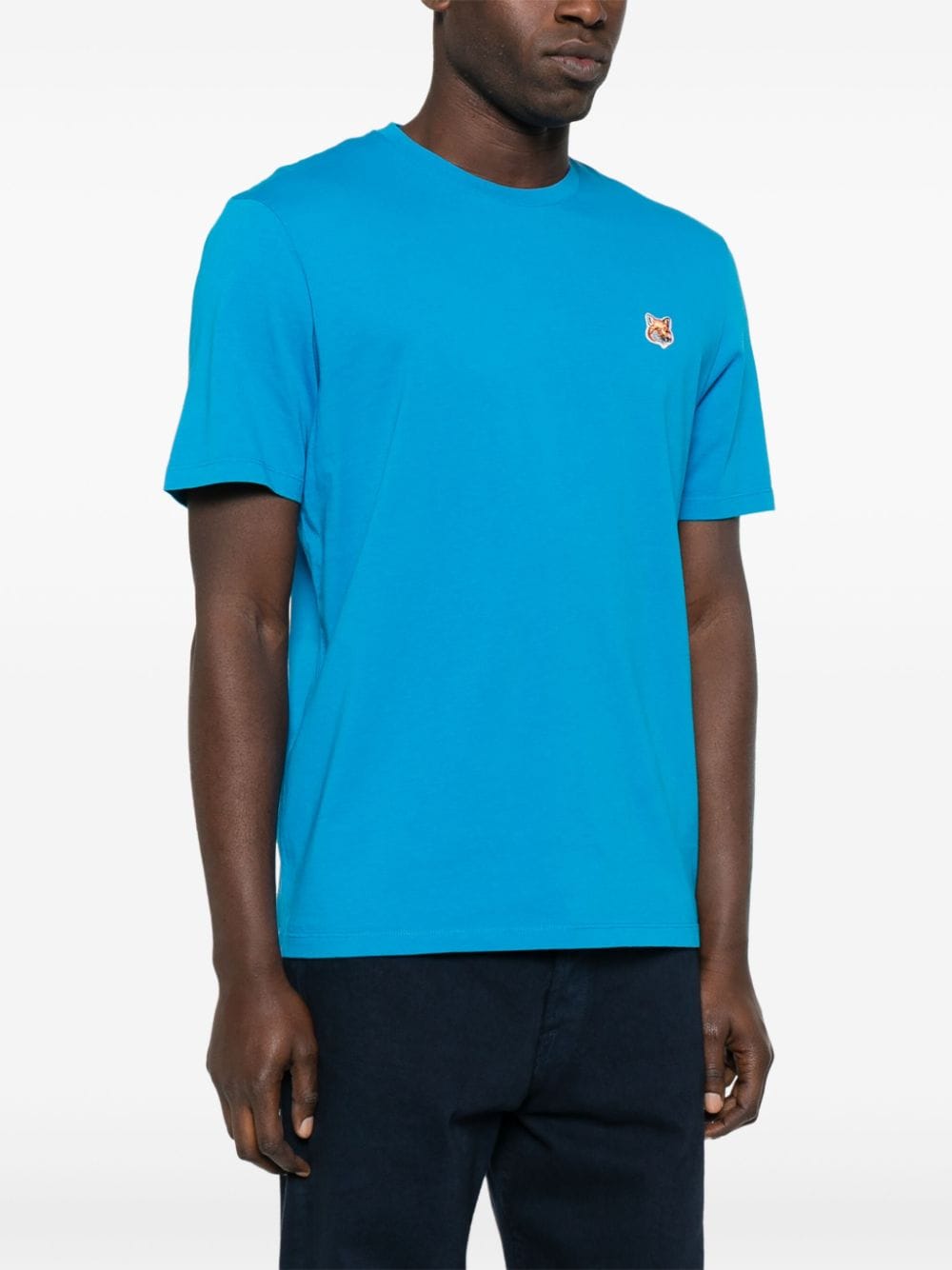 MAISON KITSUNE' T-shirts and Polos Blue image 2