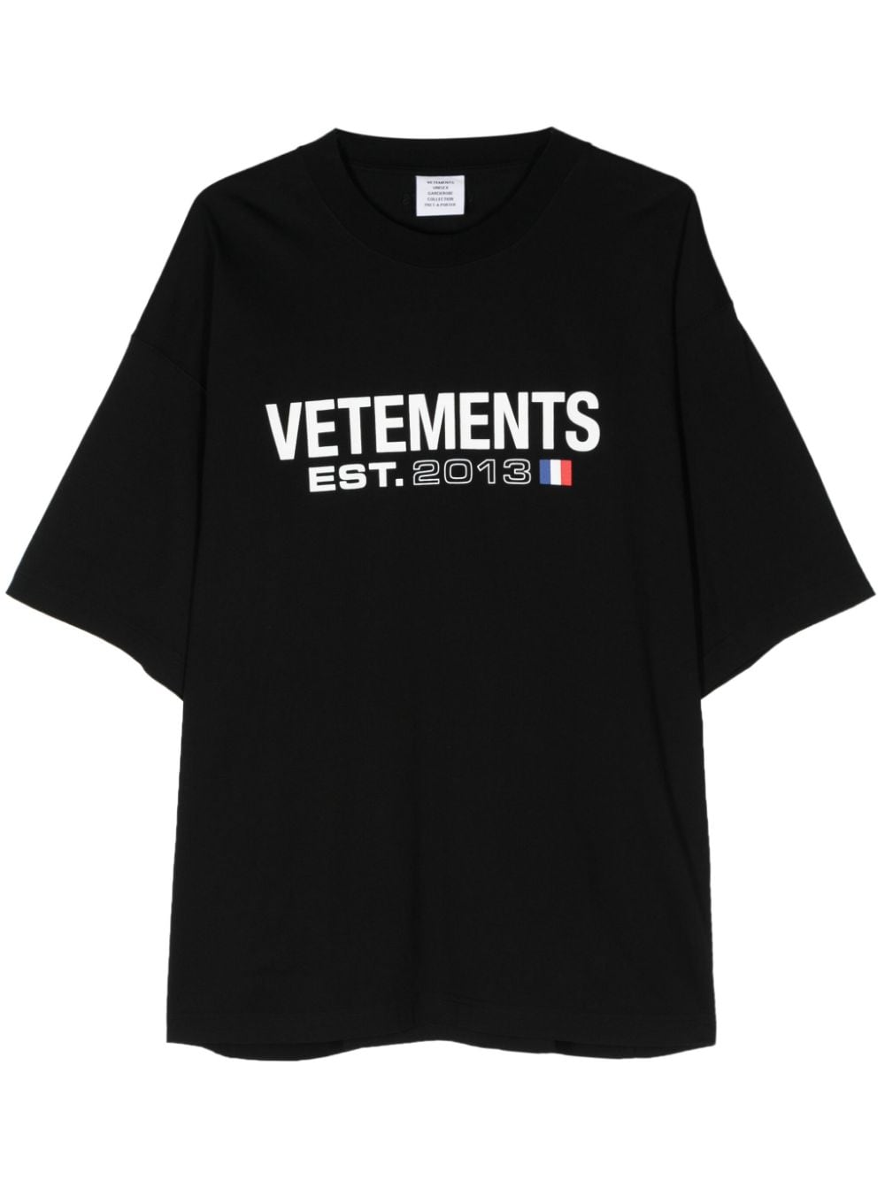 Vetements T-shirts and Polos Black image 0