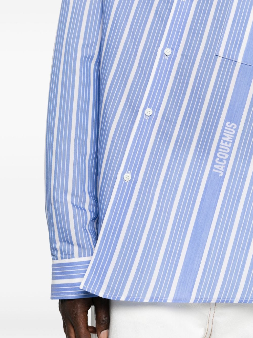 JACQUEMUS Shirts Clear Blue image 1