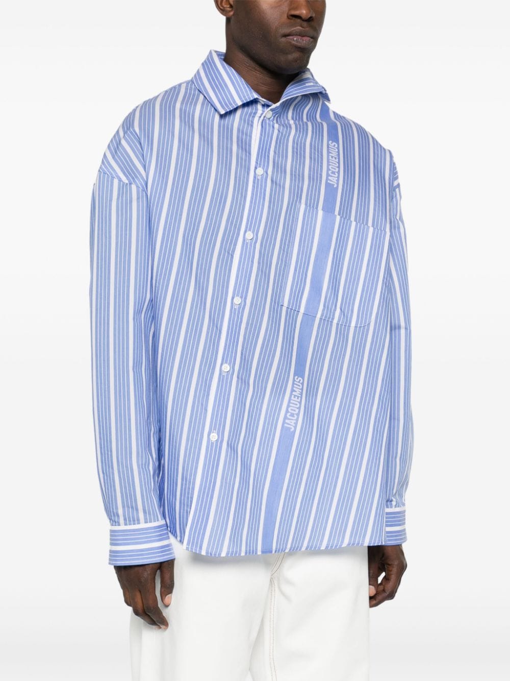 JACQUEMUS Shirts Clear Blue image 3