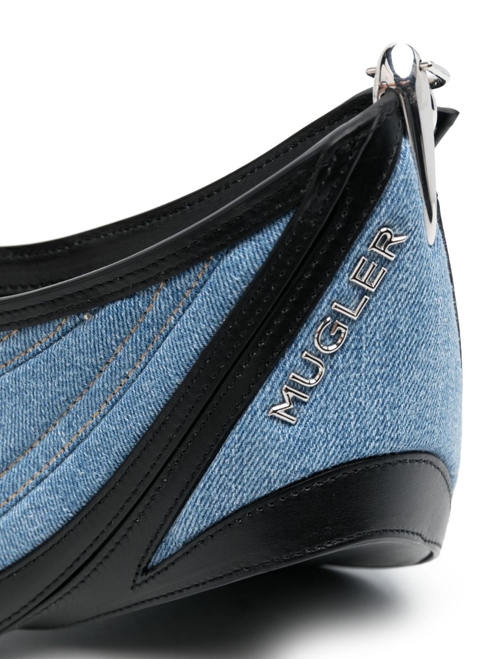 MUGLER PRE Bags.. Denim image 4