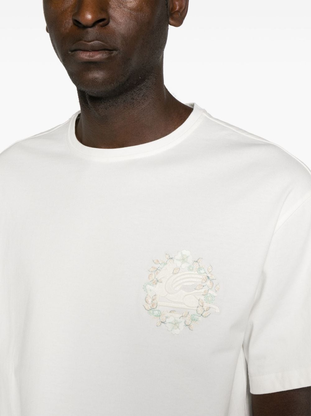 Etro T-shirts and Polos White image 4