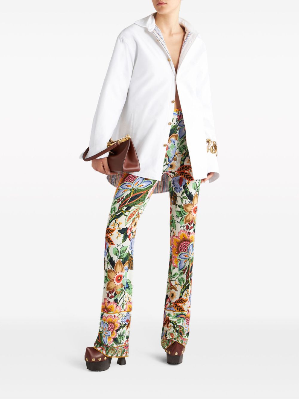 Etro Trousers White image 5