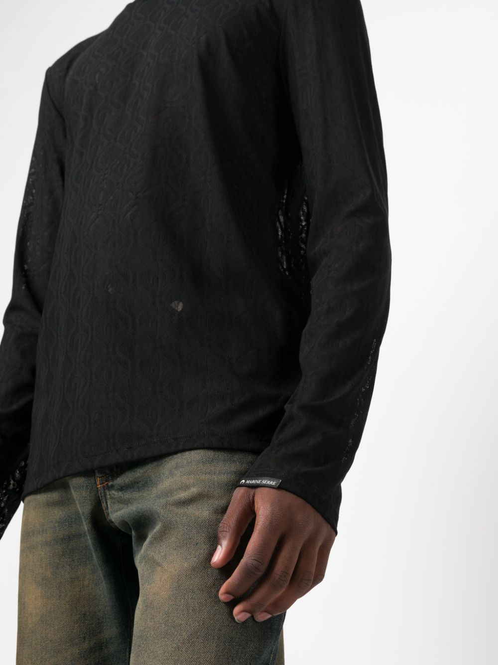 MARINE SERRE Sweaters Black image 2