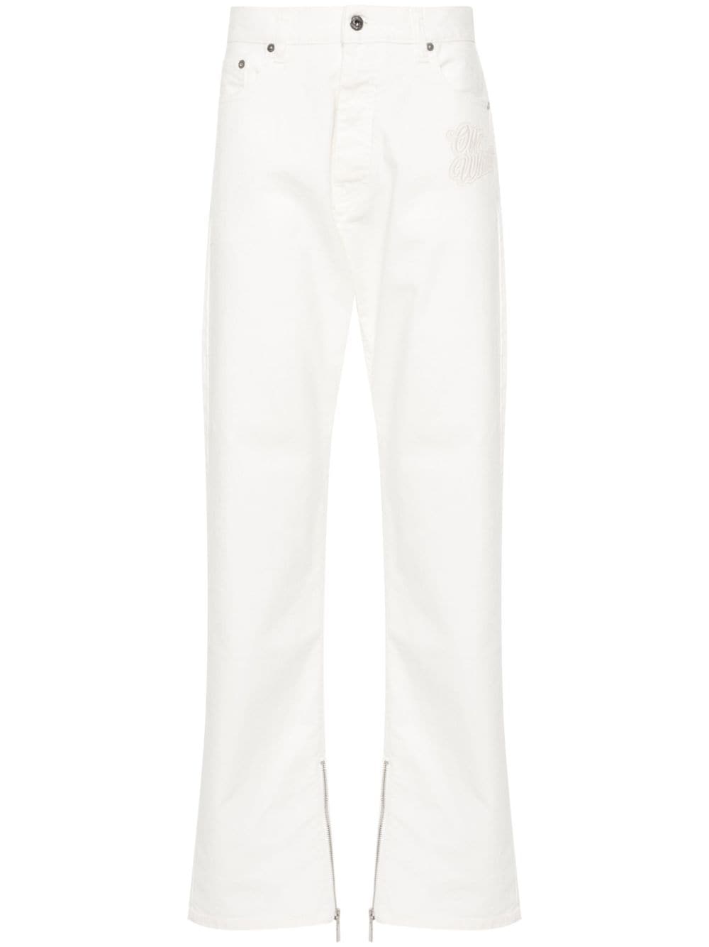 Off White Jeans White image 0