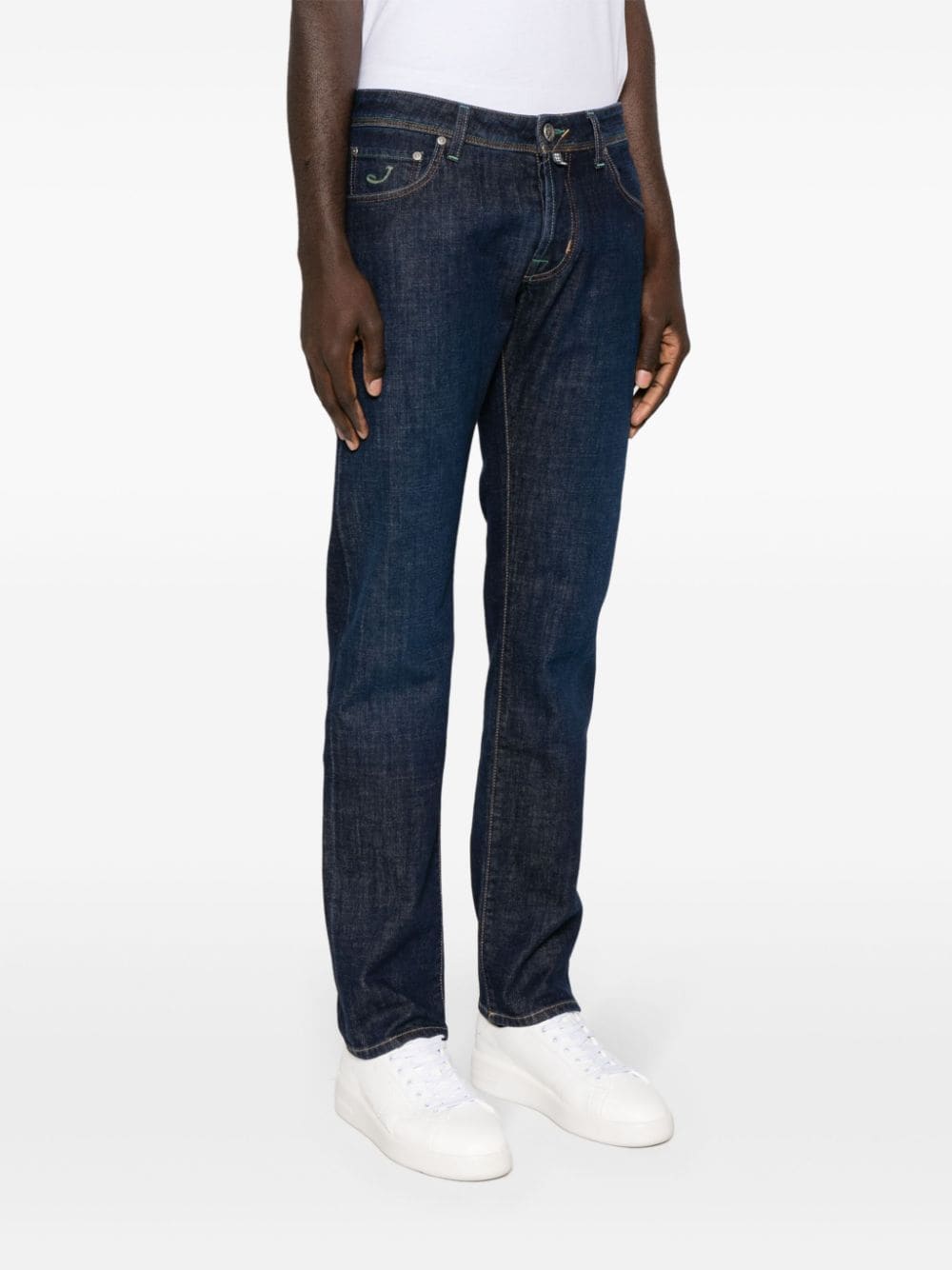 Jacob Cohen Slim Fit Blue Denim Jeans image 4