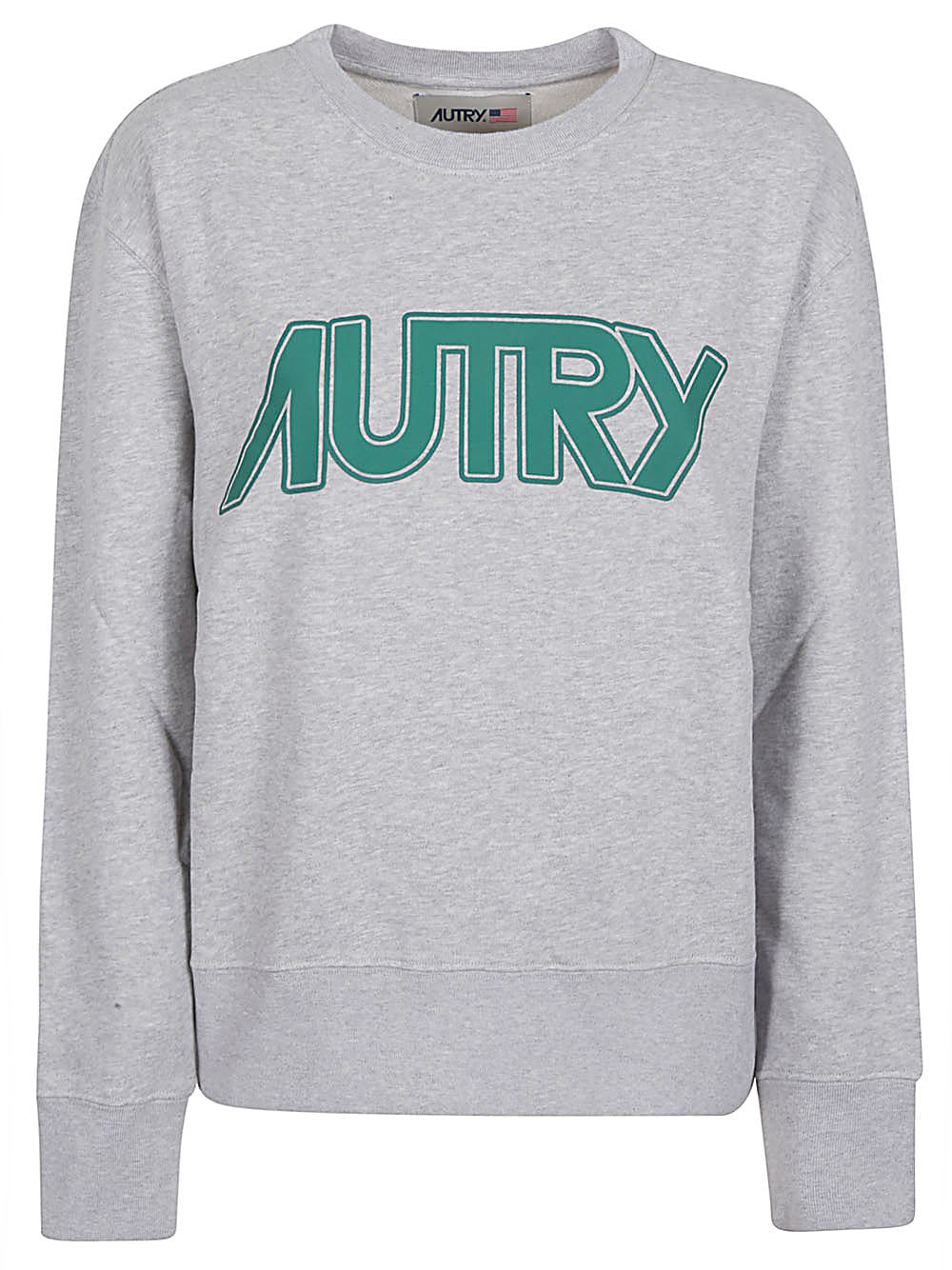 AUTRY Logo Cotton Sweatshirt - Grey image 0