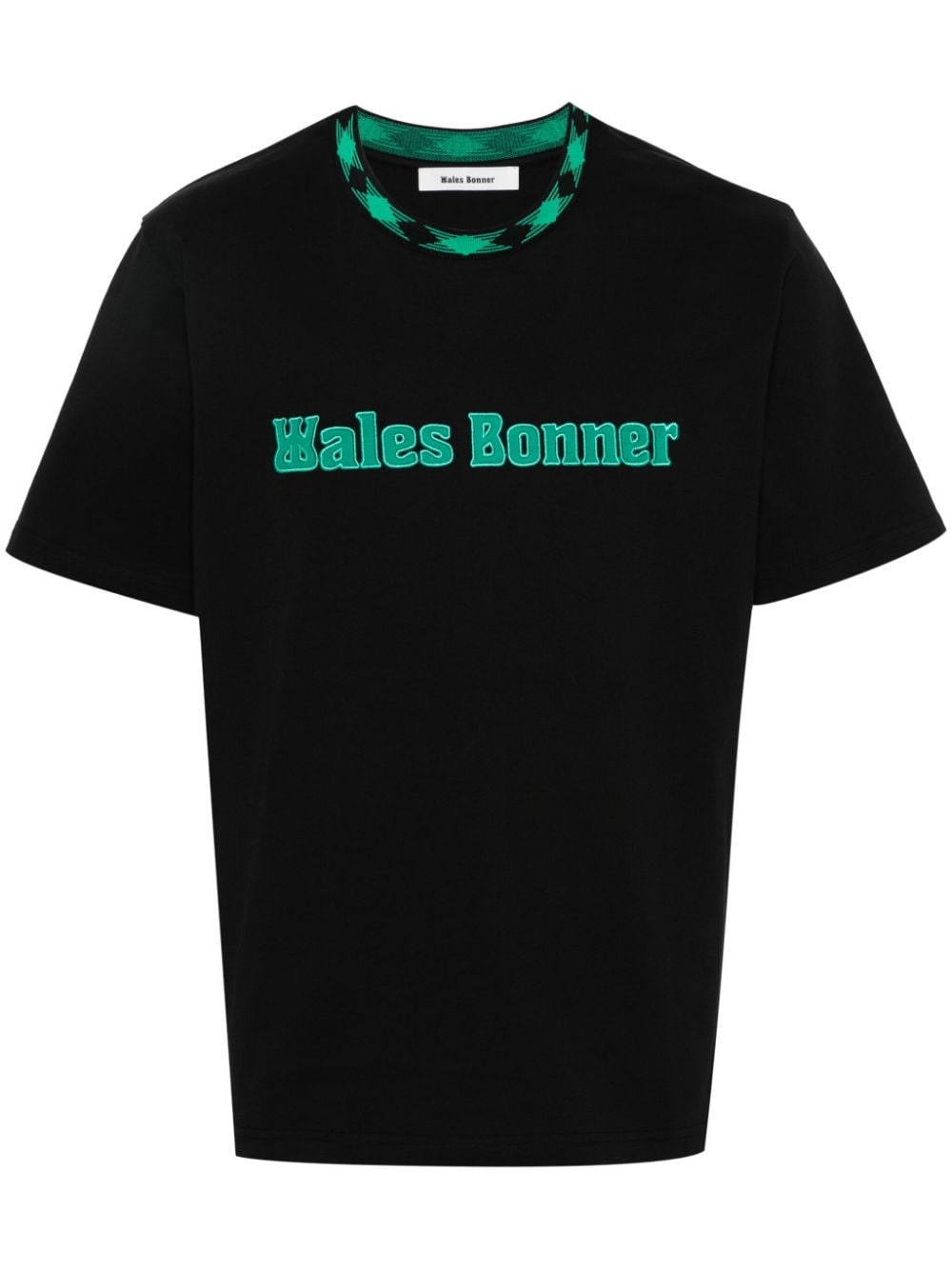 WALES BONNER T-shirts and Polos Black image 0