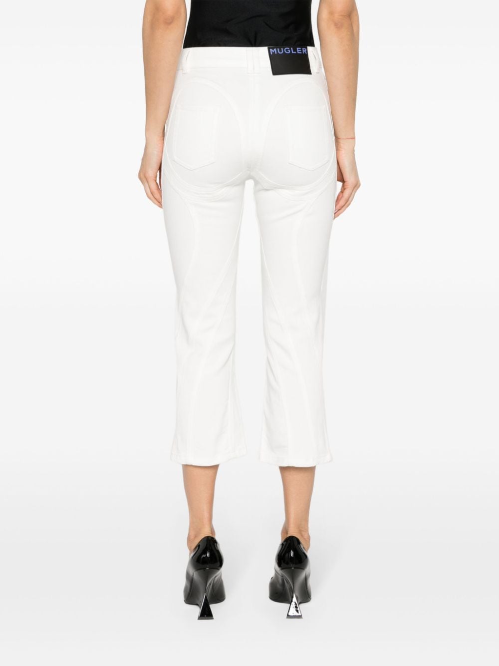 MUGLER PRE Jeans White image 1