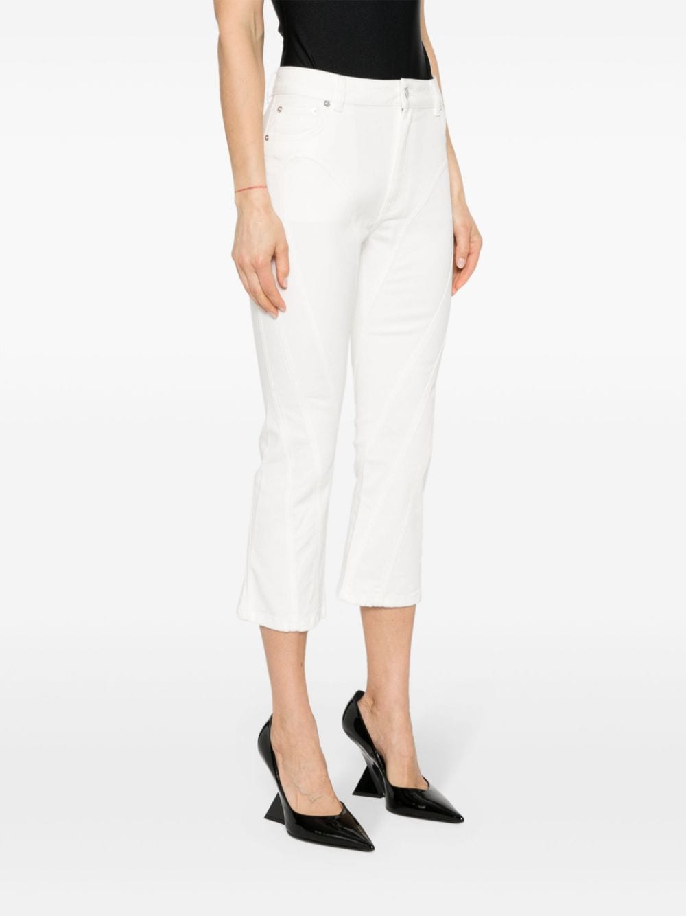 MUGLER PRE Jeans White image 2