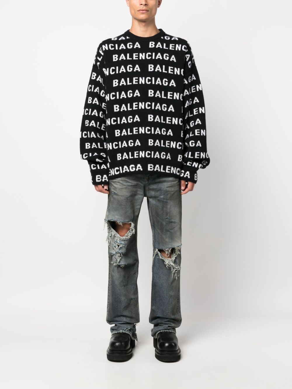 Balenciaga Sweaters Black image 1