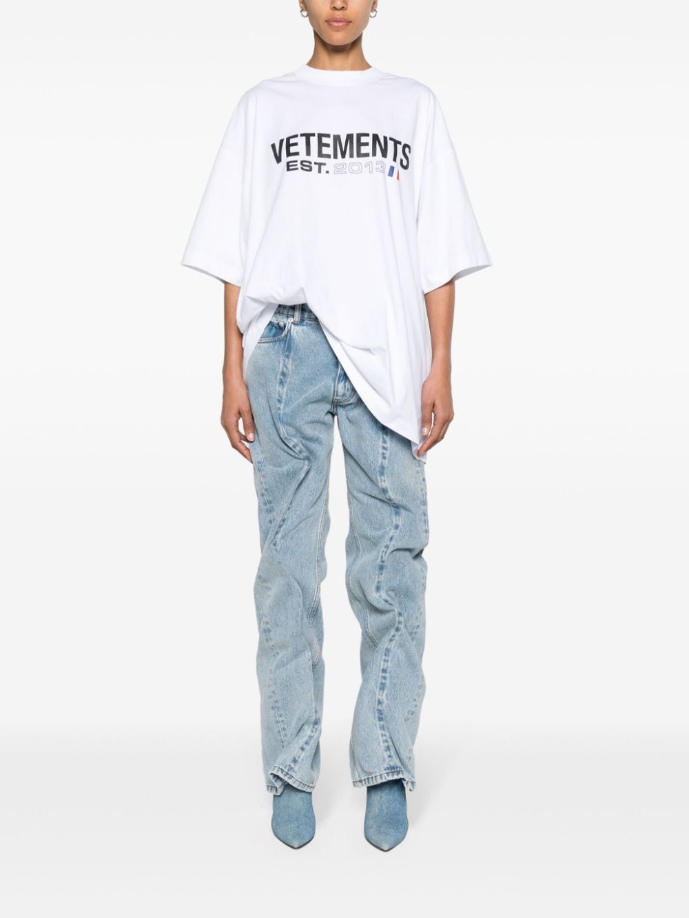 Vetements T-shirts and Polos White image 2