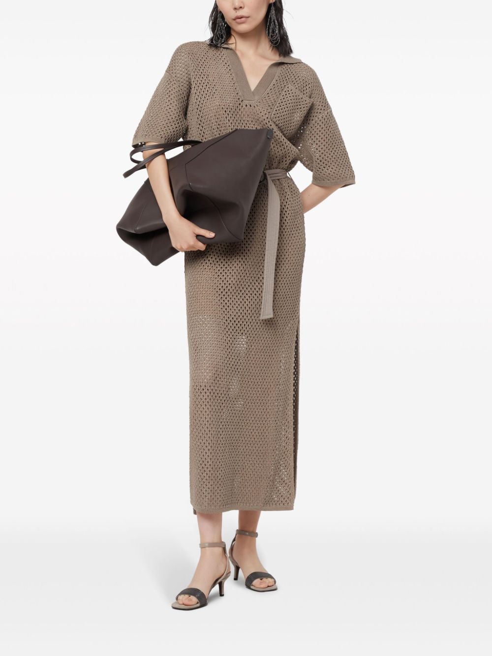 Brunello Cucinelli Dresses Dove Grey image 4