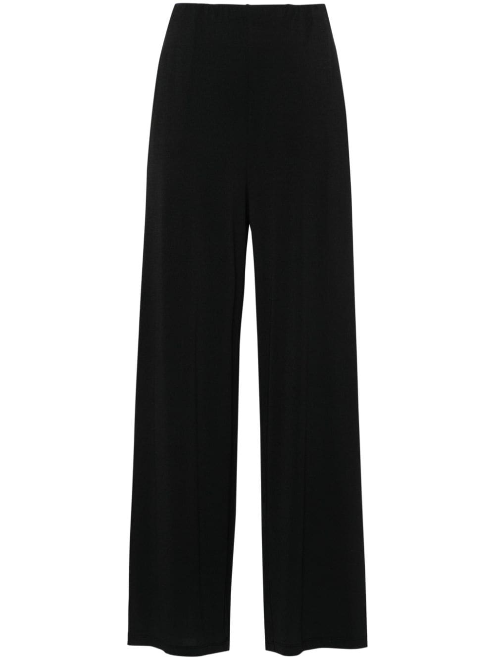 Wolford Black Stretch Crepe Trousers image 0