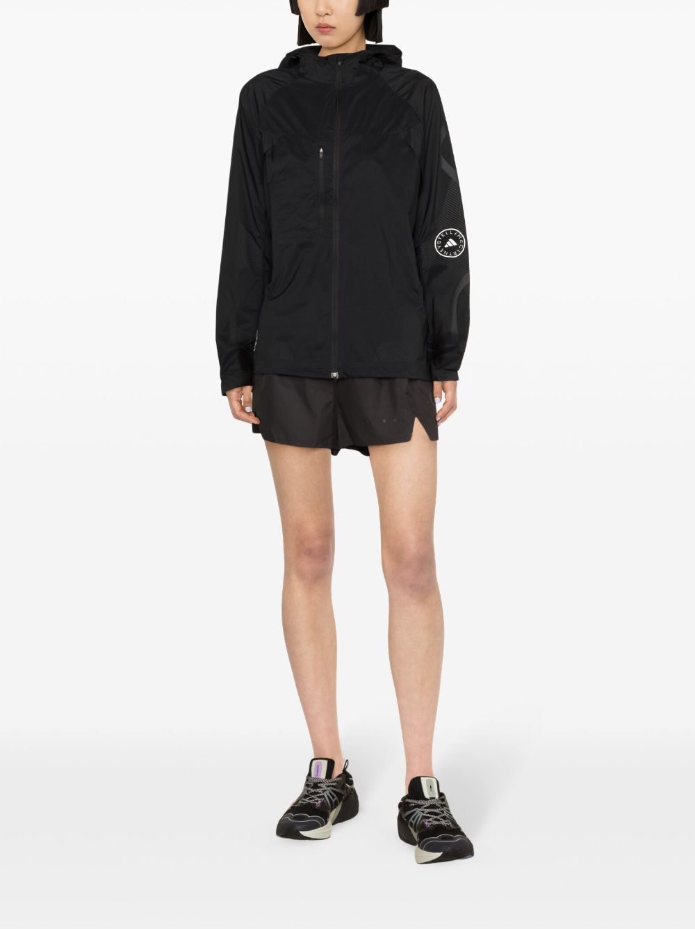 Adidas By Stella McCartney Coats Black image 2