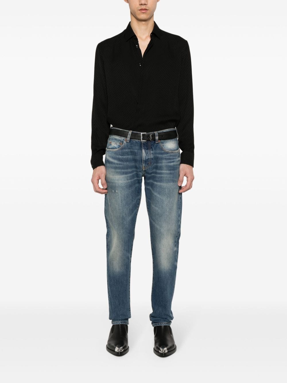 Saint Laurent  Jeans Blue image 2