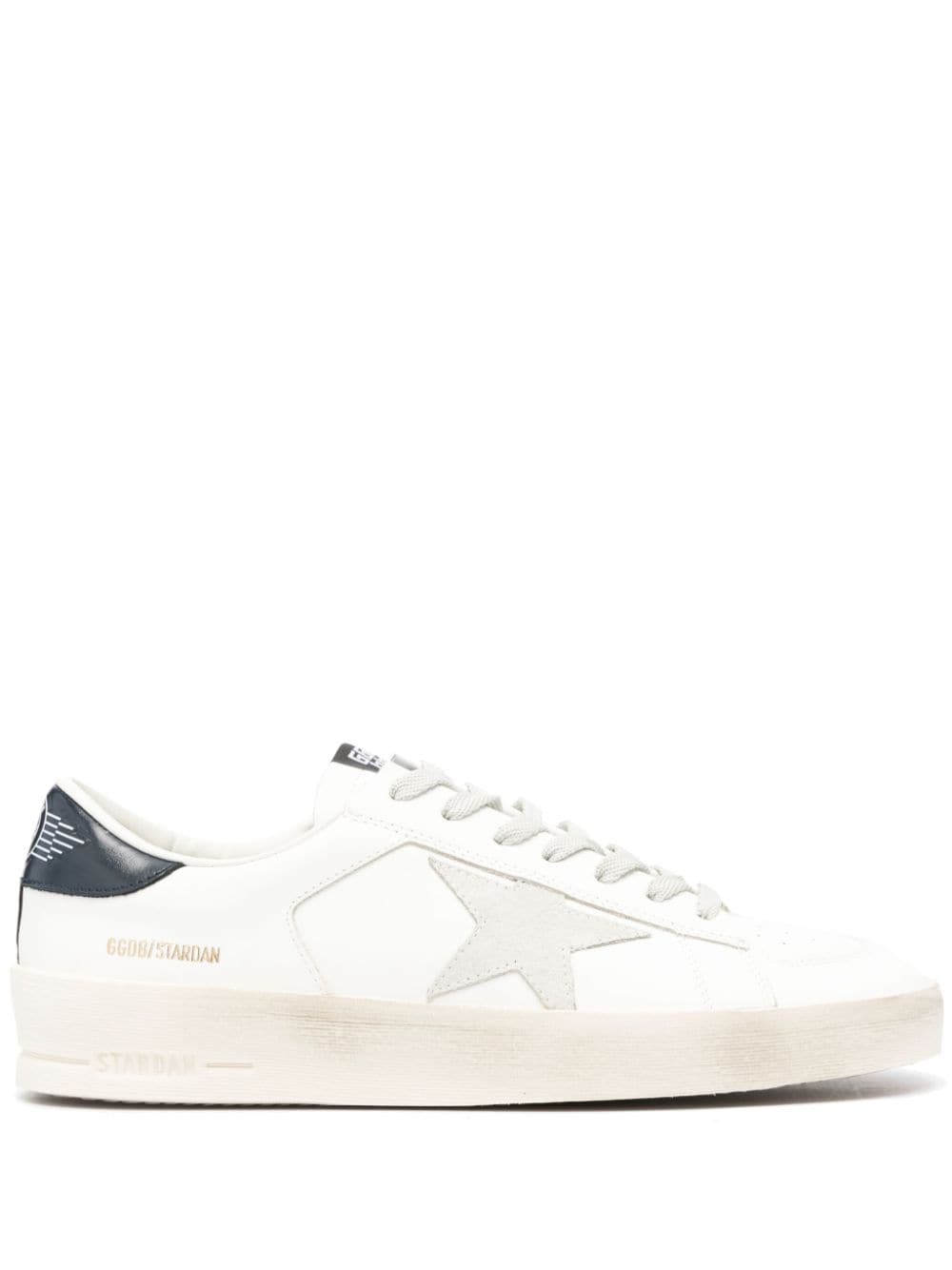 Golden Goose Deluxe Brand Women's Superstar Sneakers in Blue & White image 0