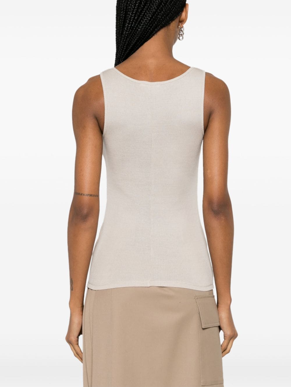 Ami Paris Top Beige image 3