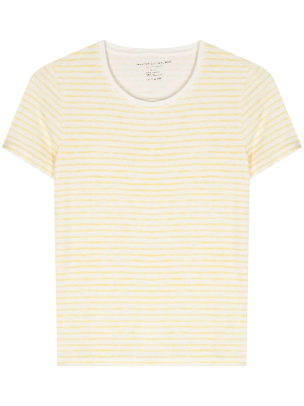 Majestic T-shirts and Polos Yellow image 0