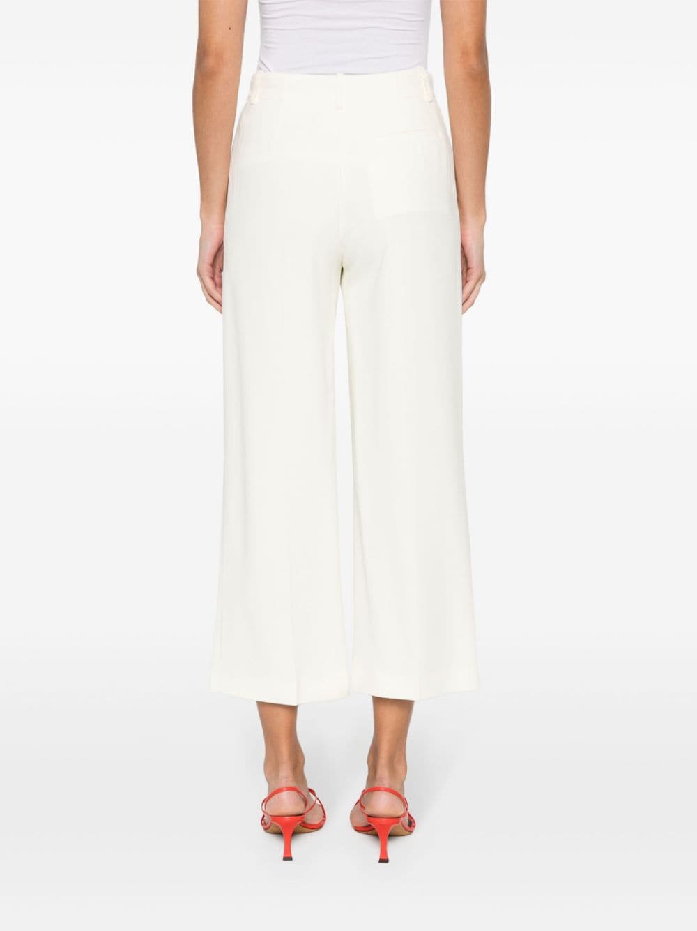 Erika Cavallini Semi-Couture Trousers White image 1