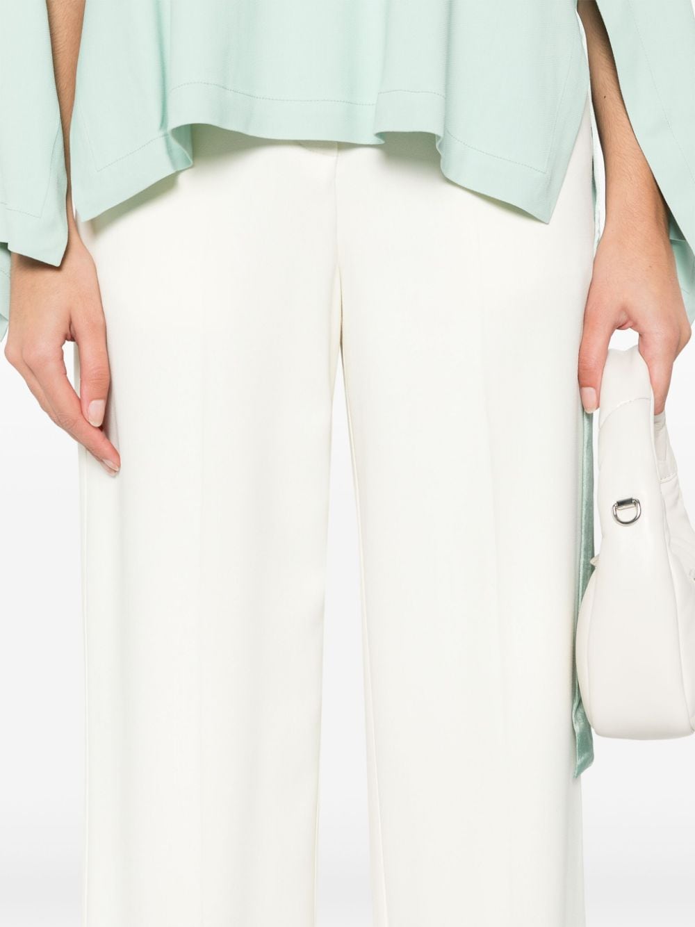 Erika Cavallini Semi-Couture Trousers White image 2