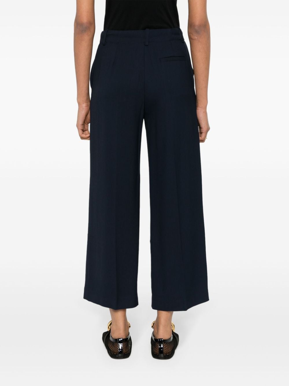 Erika Cavallini Semi-Couture Trousers Blue image 1