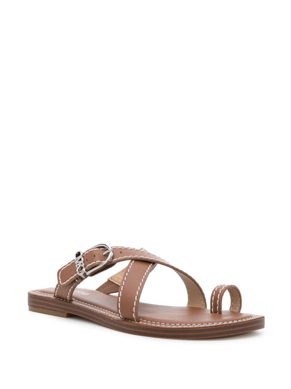 MMK Sandals Leather Brown image 1