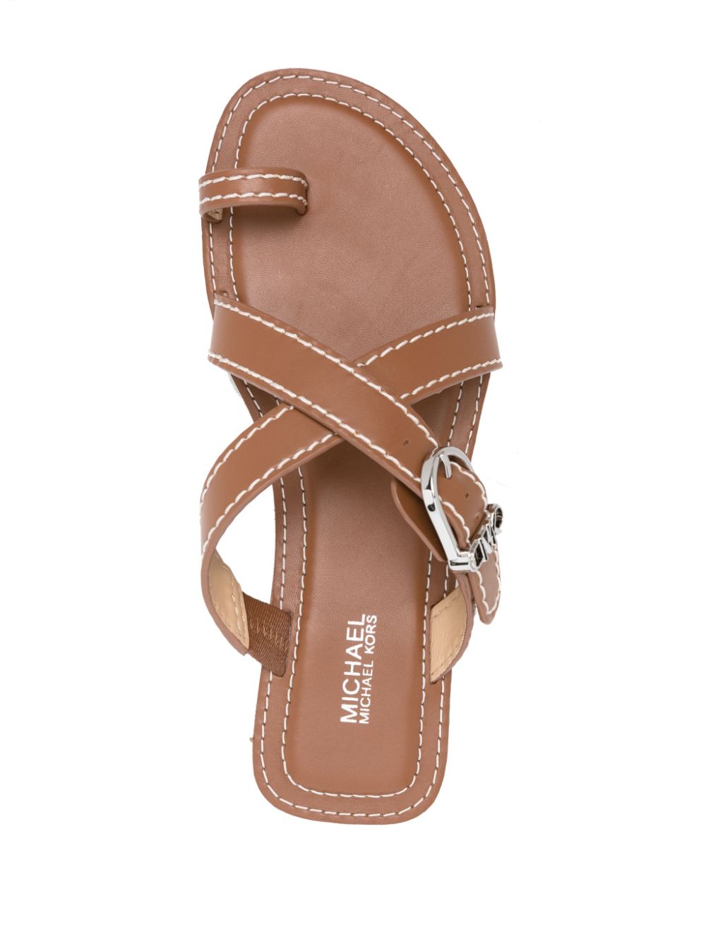 MMK Sandals Leather Brown image 3