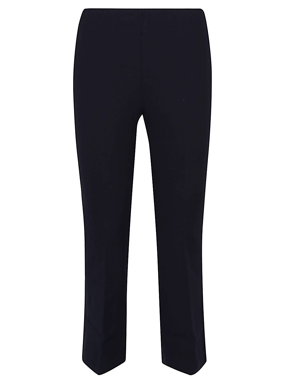 Liviana Conti Blue Flared Trousers with Elastic Waistband image 0