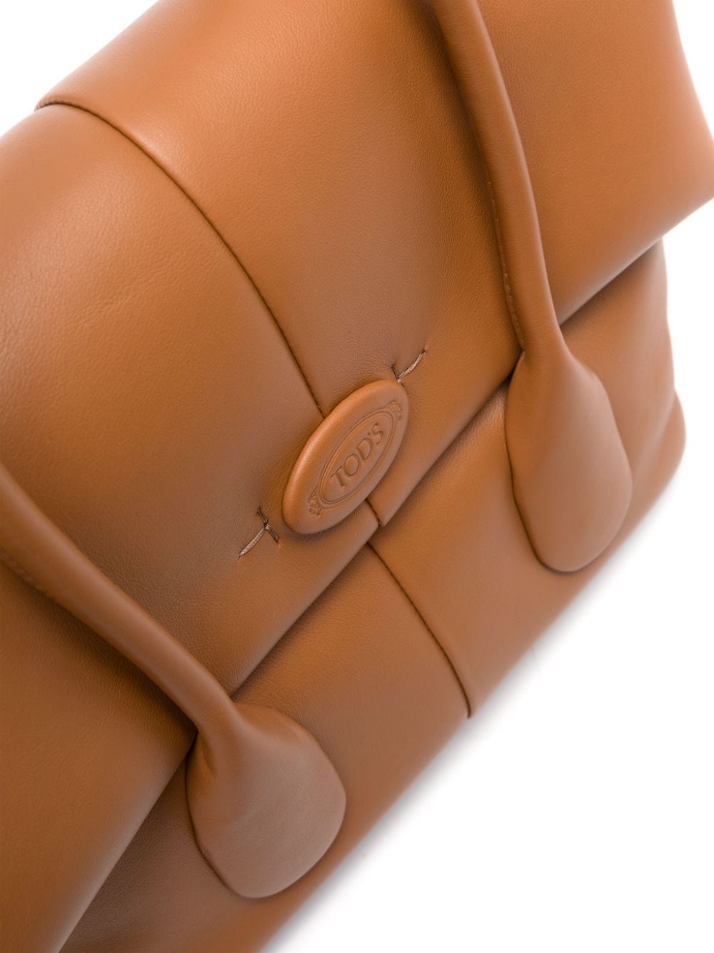 Tod's Leather Brown Rectangle Shoulder Bag image 2