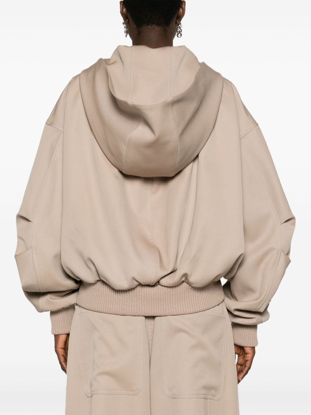 The Attico Coats Beige image 4