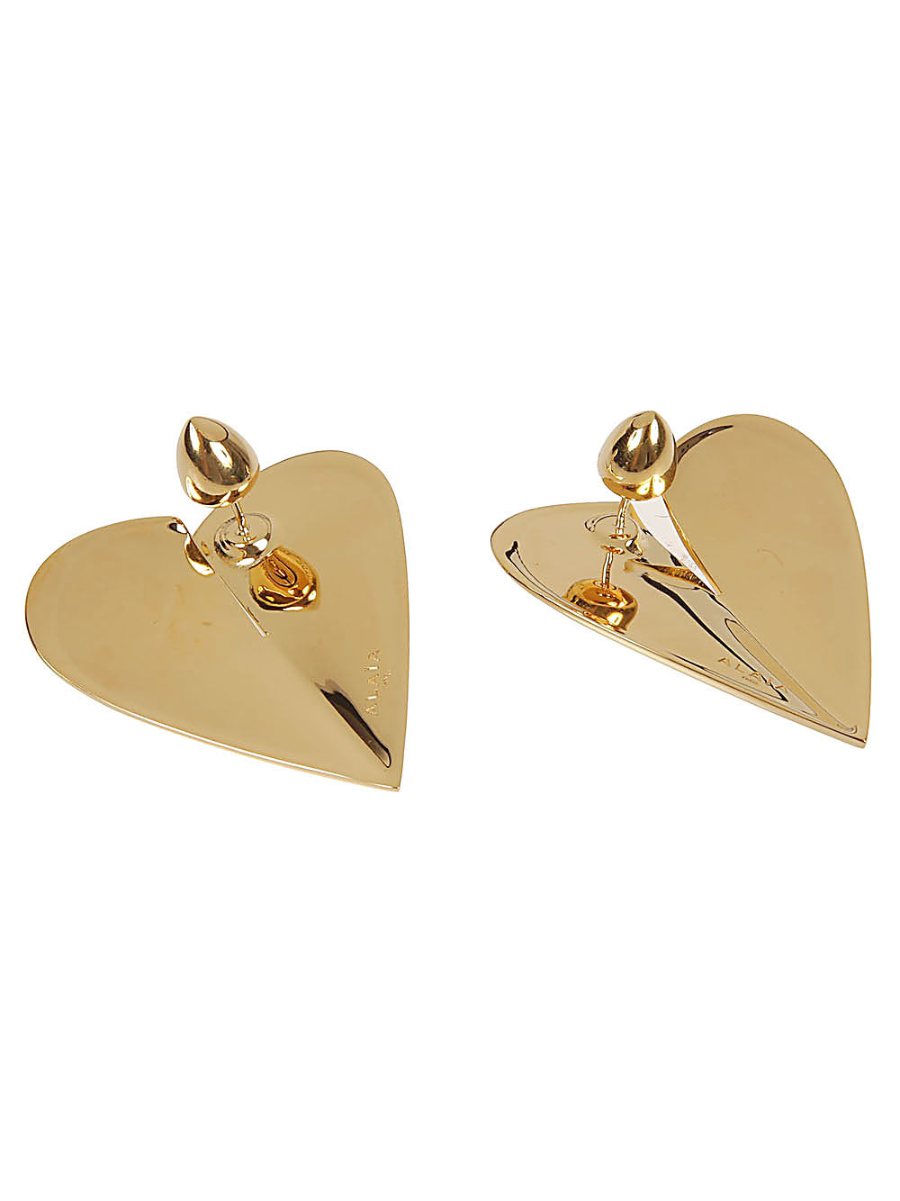 Alaia Bijoux Golden Heart Earrings image 1