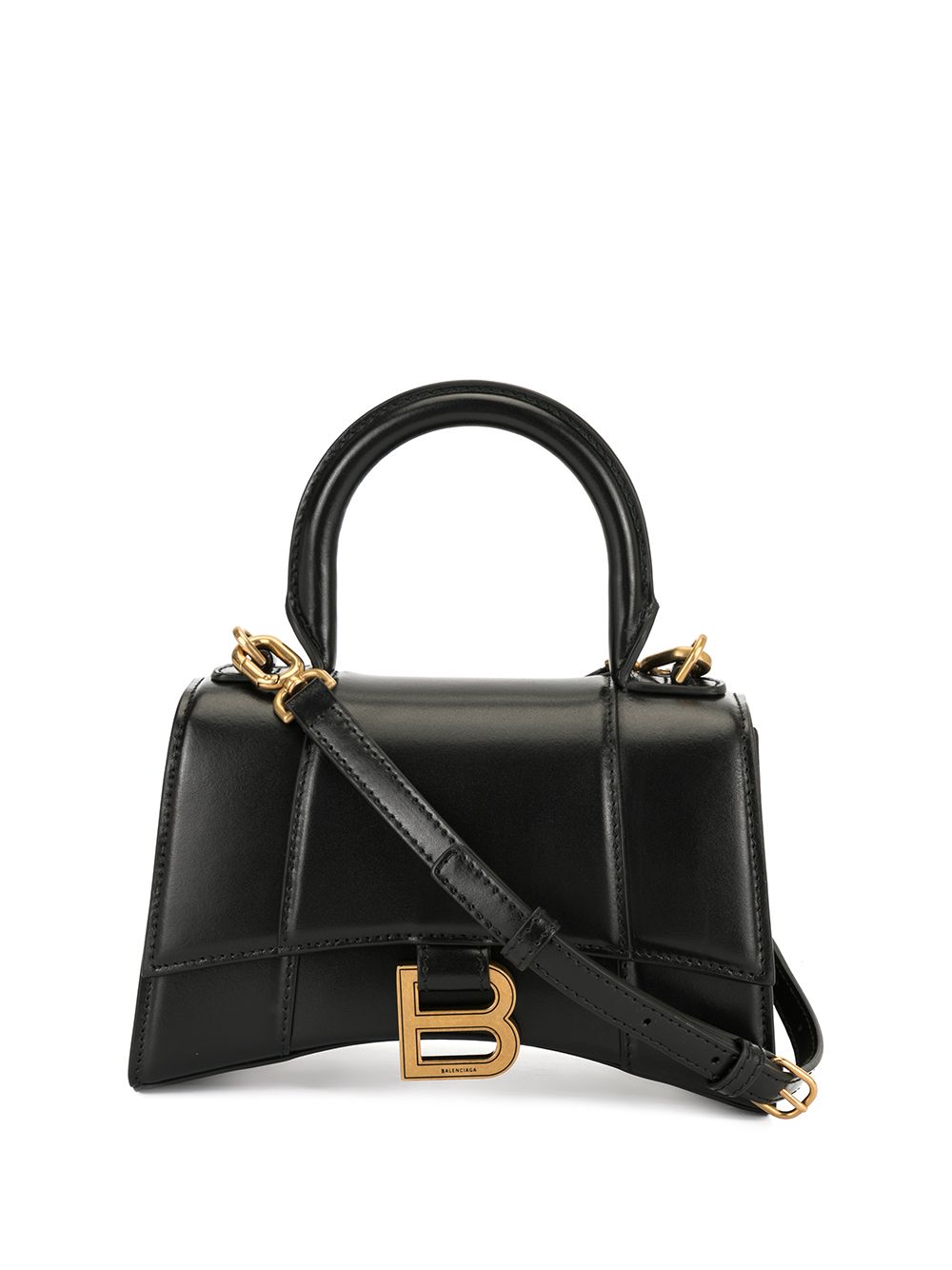 Balenciaga Hourglass XS Top Handle Bag - Black image 0