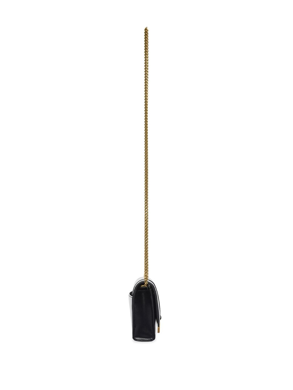 Balenciaga Black Hourglass Chain Wallet image 3