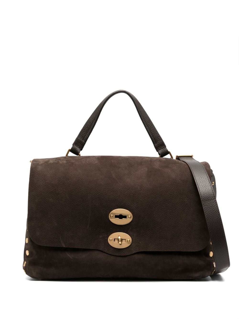 Zanellato Postina Jones Brown Leather Tote Bag image 0