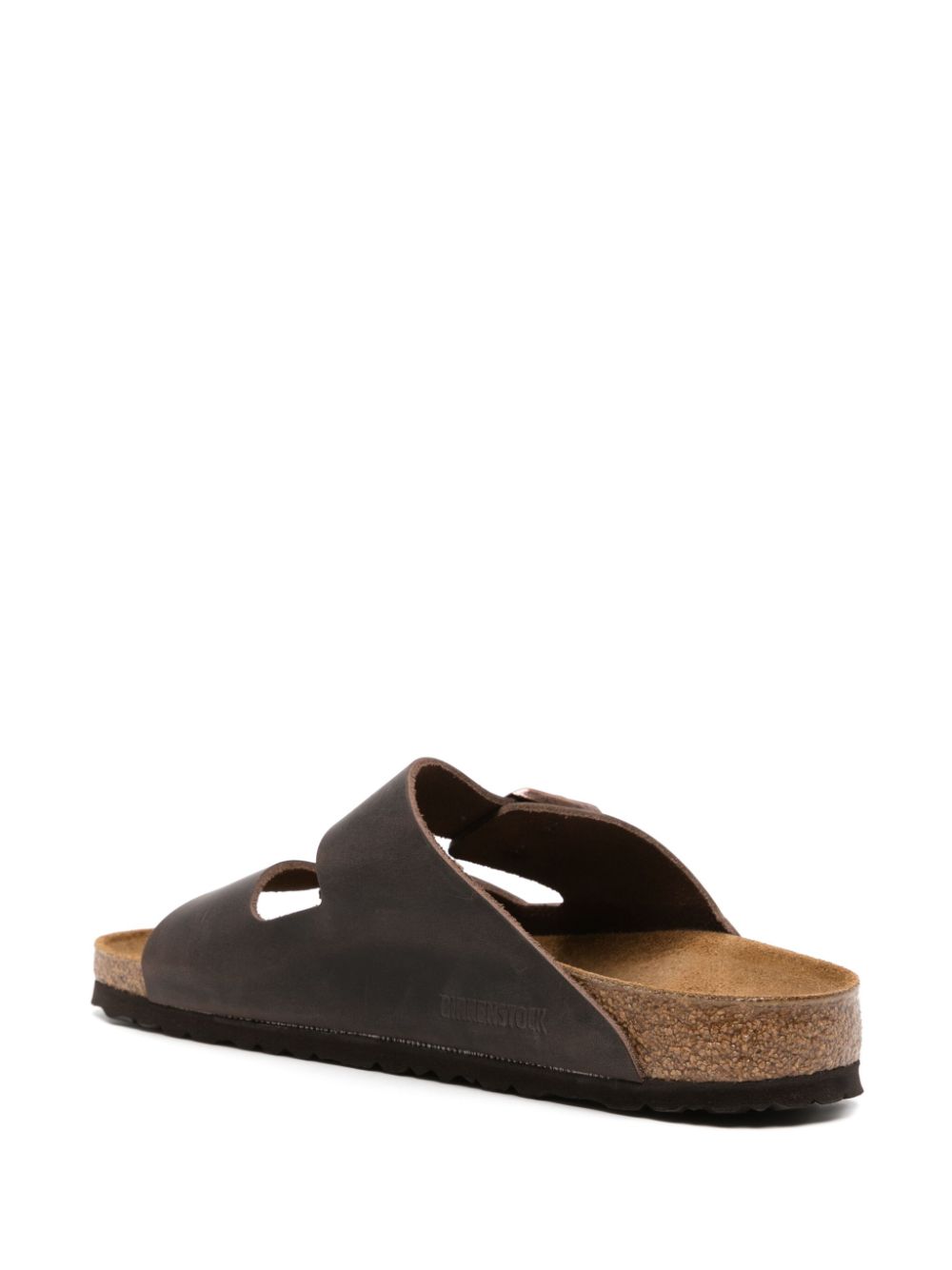 Birkenstock Arizona Leather Sandals in Chestnut Brown image 3