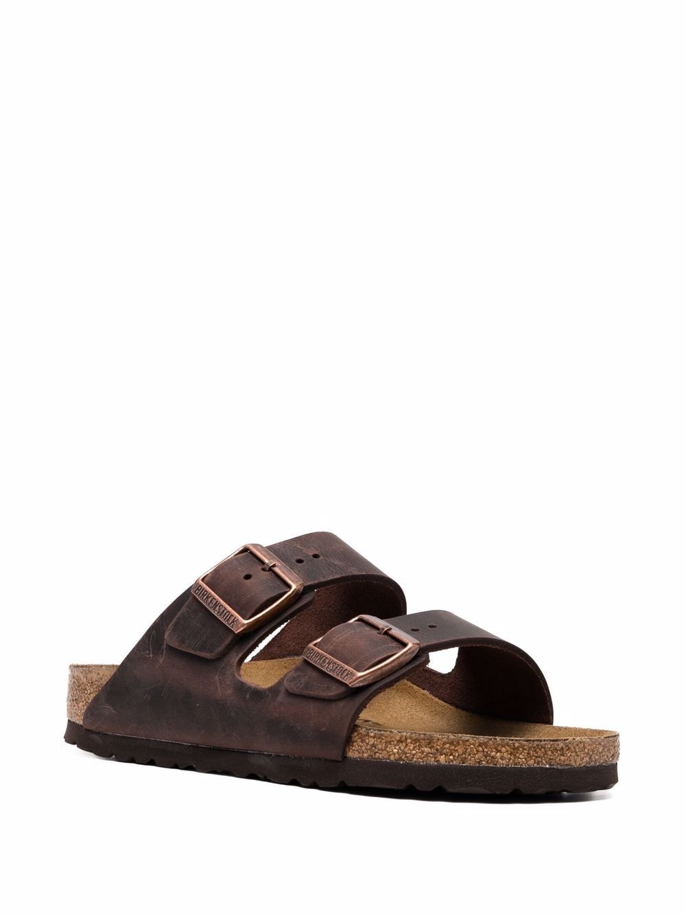 Birkenstock Arizona Leather Sandals - Brown image 1