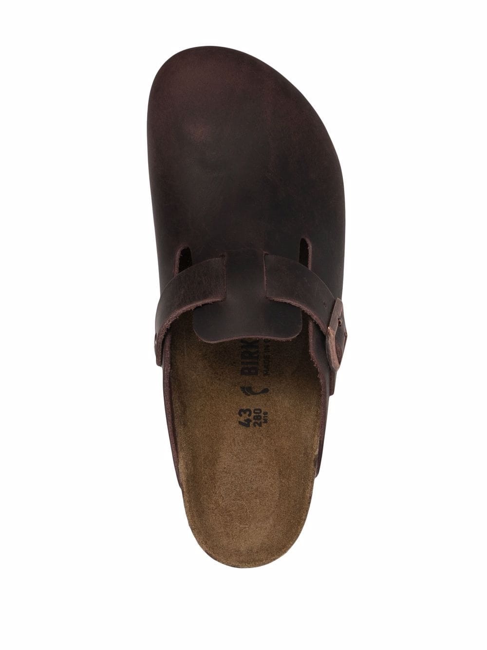 Birkenstock Boston Leather Sandals - Habana Brown image 3