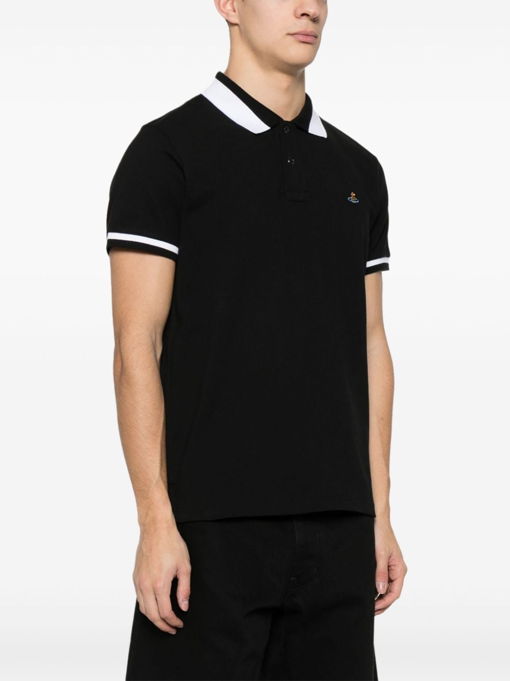 Vivienne Westwood Orb Logo T-Shirt and Polos - Black image 1